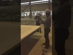 إختبار قوة صندوق شاحنتنا المبرد