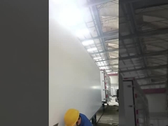 45 قدم GRP ساندوتش ثلاجة شاحنة مقطورة للتجميد والبضائع الطازجة